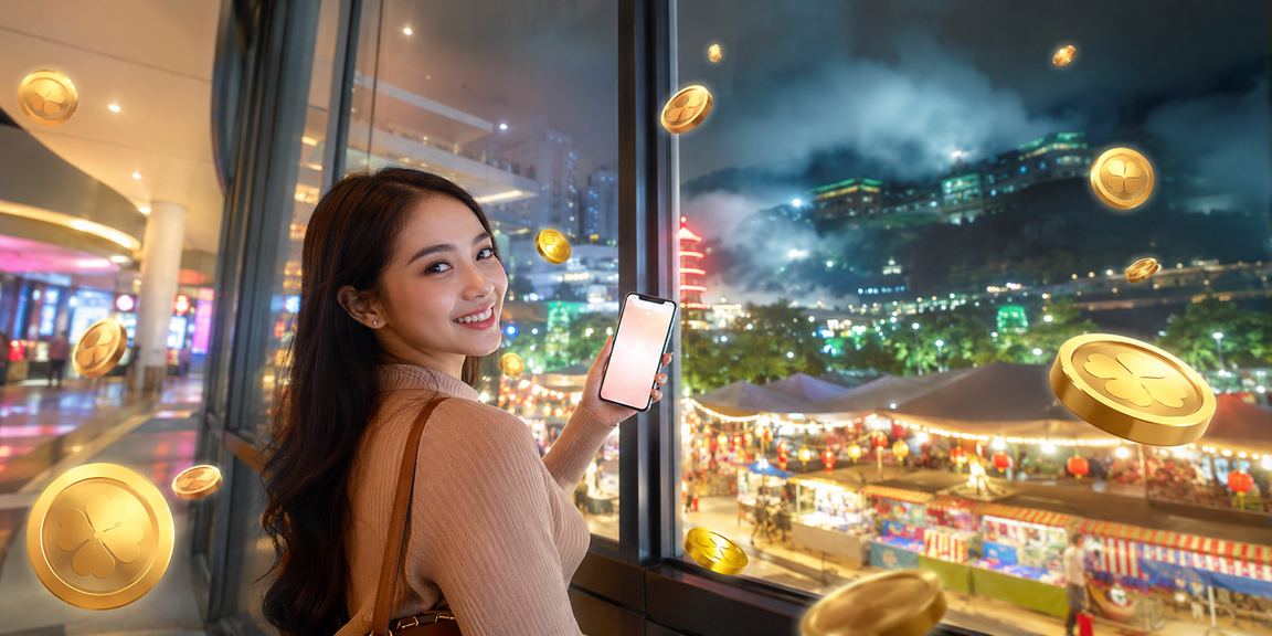 Suasana permainan loteri di Genting Highlands dengan paparan hadiah rama2